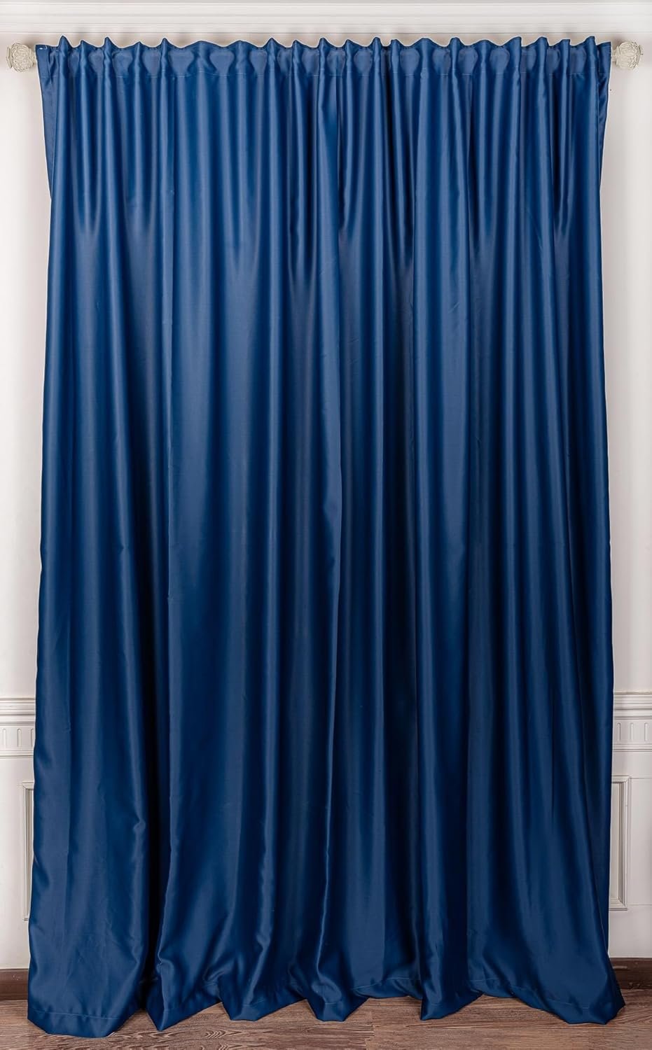 ستائر تعتيم من فلافي لتعتيم الغرفة باللون الرمادي - قطعة واحدة مقاس 3 متر × مترين و80 سم - صورة 10