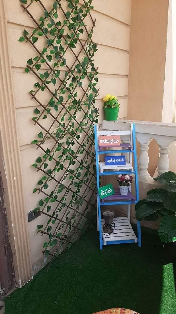 جرين وول ستارة برجولة خشب مقاس 40%200 سم، ورقة، أخضر - صورة 6