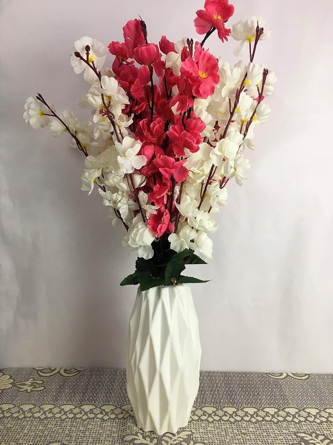 نباتات ديكور صناعية مقاومة للماء من FASHION.HOME، ب أشكال متنوعة وألوان عشوائية، مثالية للمكاتب وغرف المعيشة والشاشات - لمسة خضراء تدوم دون صيانة - صورة 7