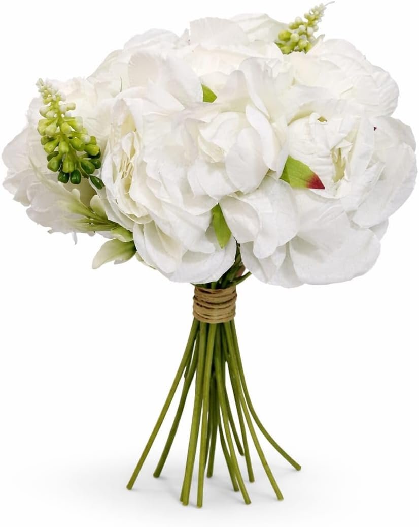 بوكيه ورد صناعي فاخر – باقة ورد للديكور المنزلي وحفلات الزفاف – ورد صناعي واقعي للديكور والهدايا – مناسب للطاولات والمناسبات والتصويرمتعدد الاشكال والالوان (موديل 3) - صورة 5