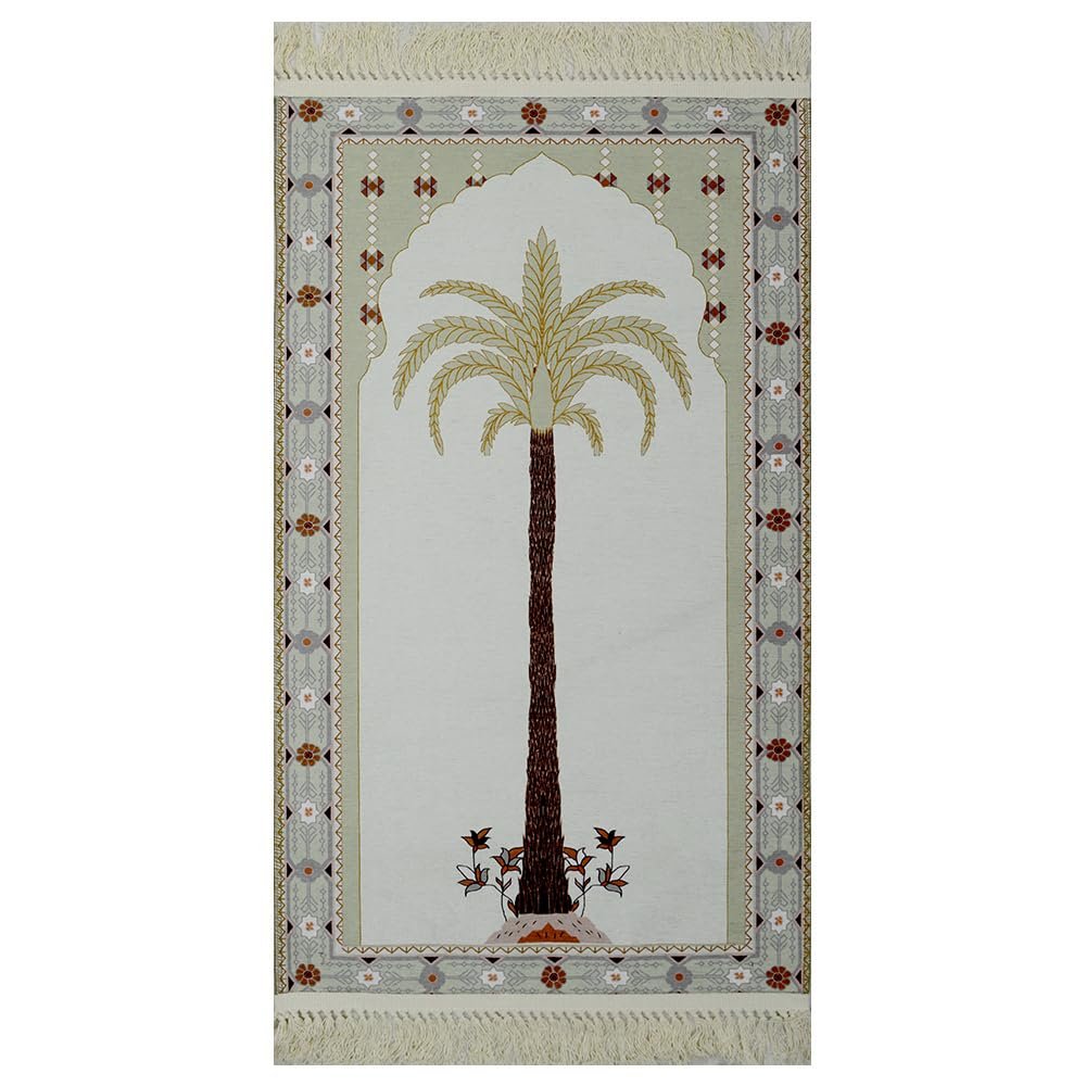 خصم 50% على صلاة دلهي، المقاس: 61 × 120 سم - اوف وايت، من ماك كاربت، البوليستر - صورة 4