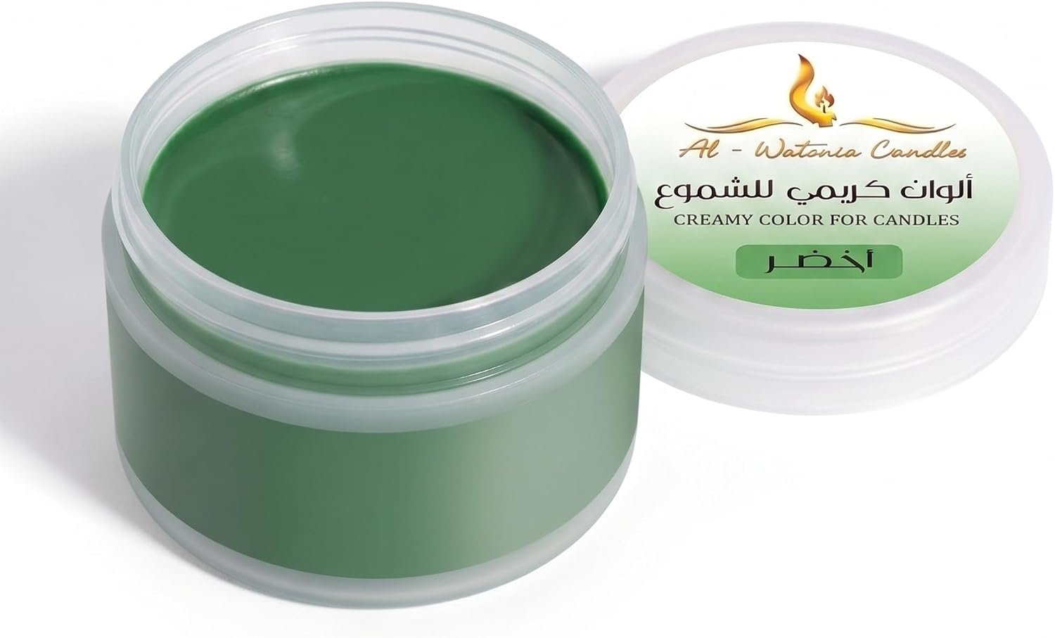 Creamy Candle Color – Green Wax Pigment Paste – DIY Candle Making Supplies