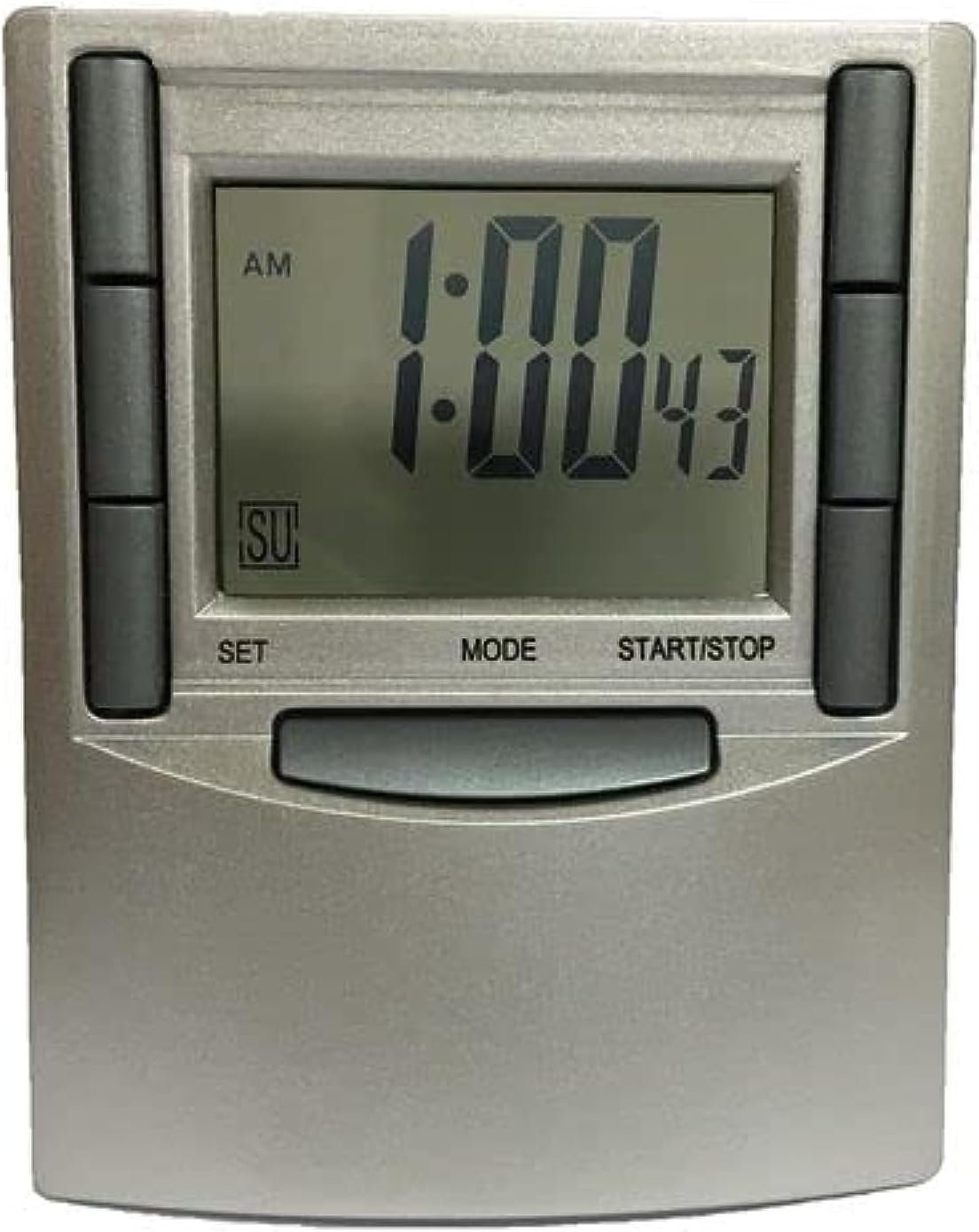 ساعة LCD متعددة الوظائف، أخضر، بولي فينيل كلورايد (PVC)