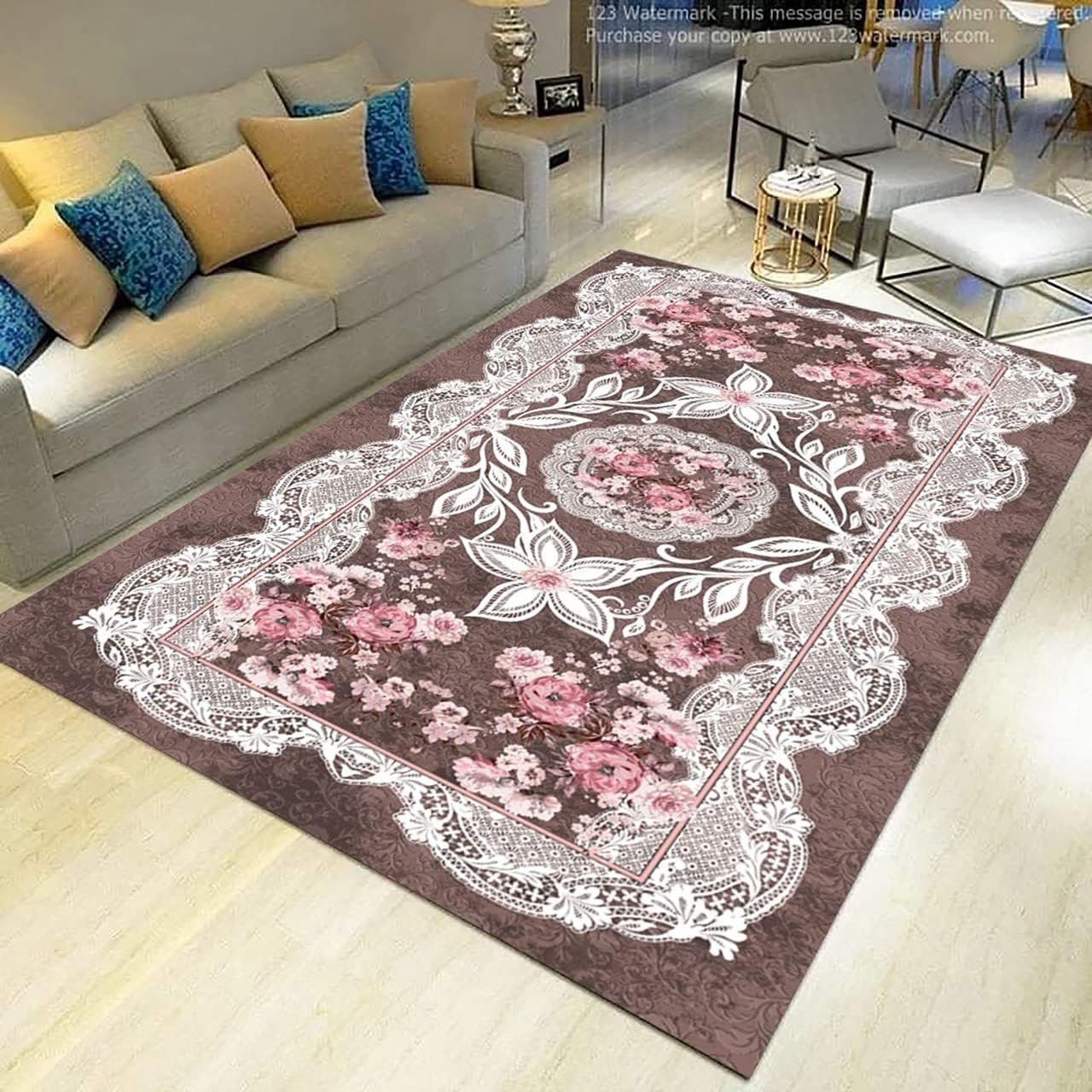 حافظة حماية للسجادة (بتصميم على شكل تربة) - مقاس 1.60 × 2.50 متر