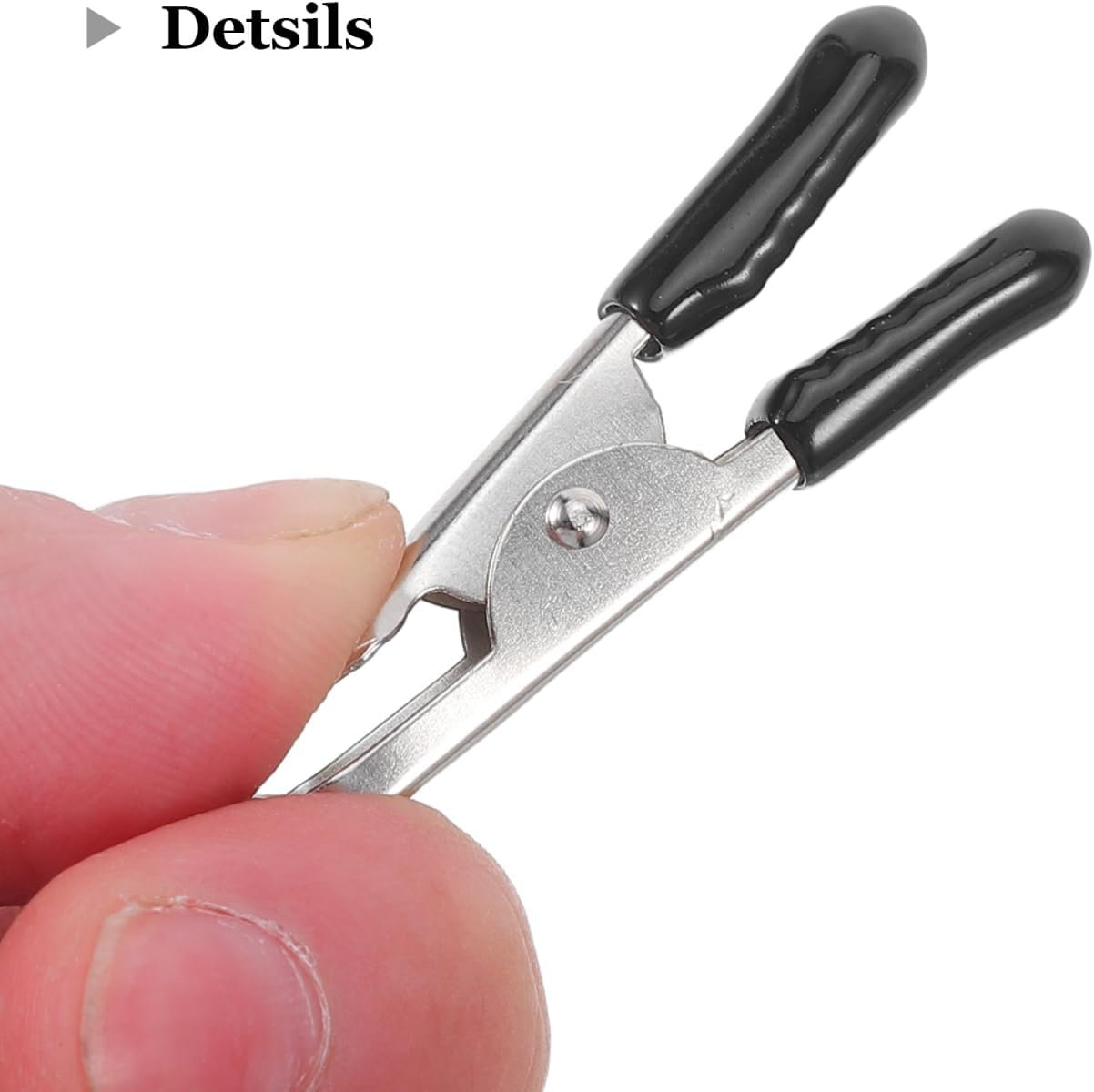 COHEALI Crocodile Clips Double Head Flexible 280mm Anti-Scratch Coating, Photo and Note Clip Holder, 2 Pieces for Office, Home and Picture Display - صورة 4
