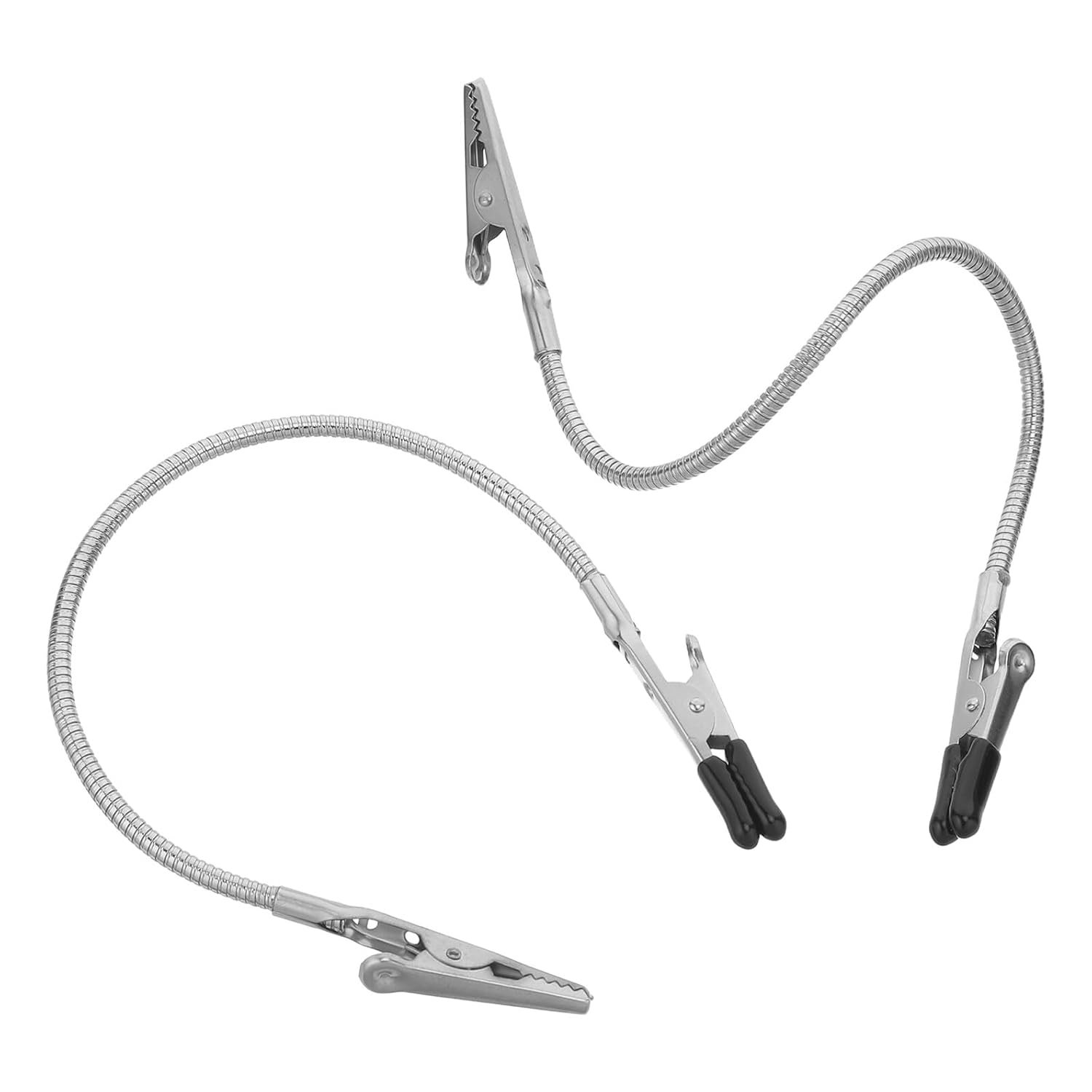 COHEALI Crocodile Clips Double Head Flexible 280mm Anti-Scratch Coating, Photo and Note Clip Holder, 2 Pieces for Office, Home and Picture Display - صورة 8