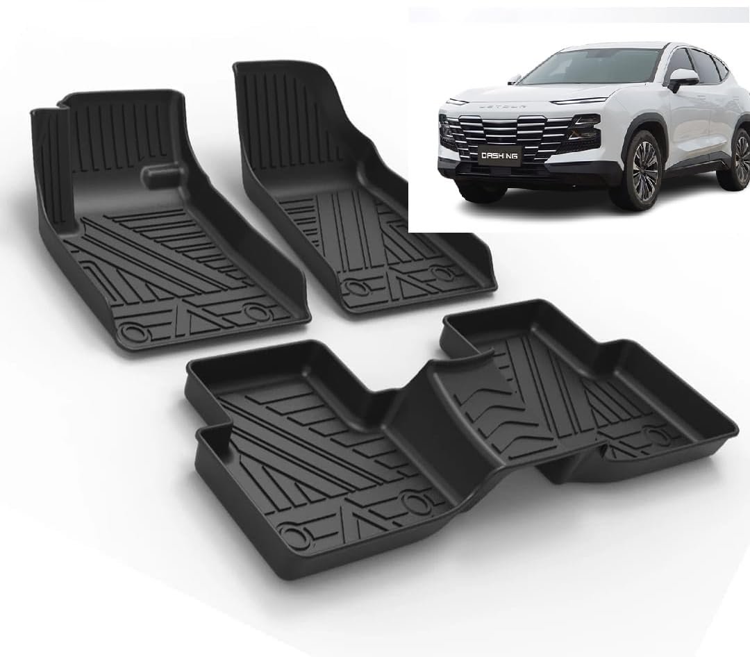 دواسات سيارة جيتور داشنج فائقه الجوده Jetour Dashing premium TPE mats