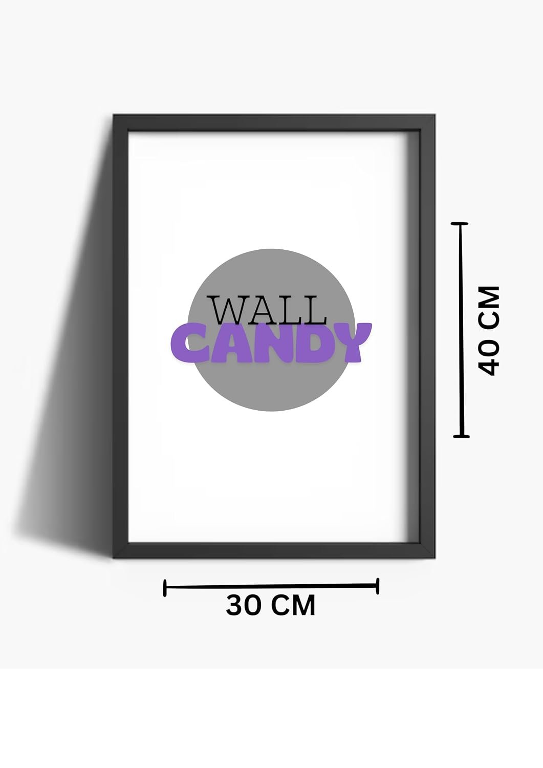 Pulpp Fiction Retro Poster – Iconic Minimalist Smoking Art Print with Black Frame – 40×30 cm Wall Art - صورة 6