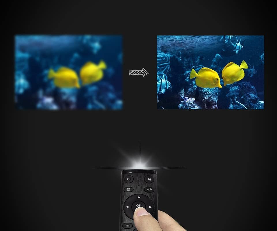 جهاز عرض منزلي CC200 سيتيزن سينما بدقة عالية FHD 1920x1080 مع موجة إسقاط قصيرة ونمط عرض ال سي دي من اتش بي (أبيض) - صورة 7