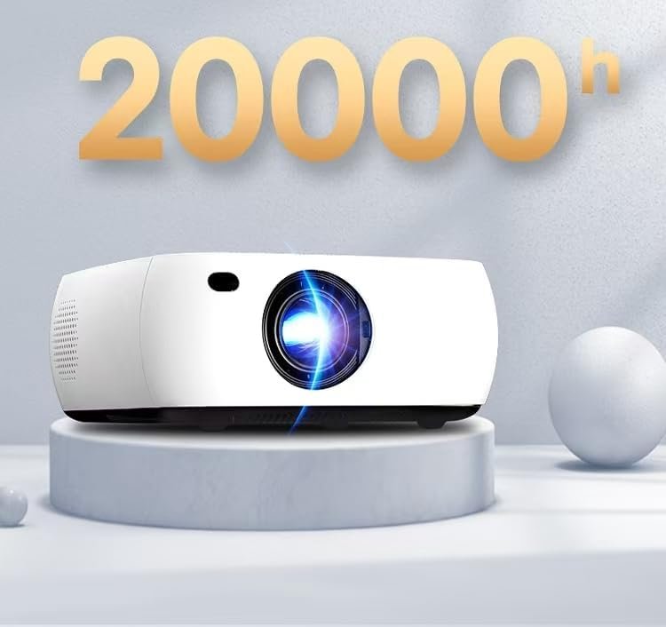 جهاز عرض ذكي بدقة عالية الدقة FHD 1080 بيكسل مع تركيز تلقائي، 5200 لومن، يتميز بانحراف تلقائي ومحاذاة الشاشة وتجنب العوائق للحصول على صورة معايرة في كل مرة - صورة 9