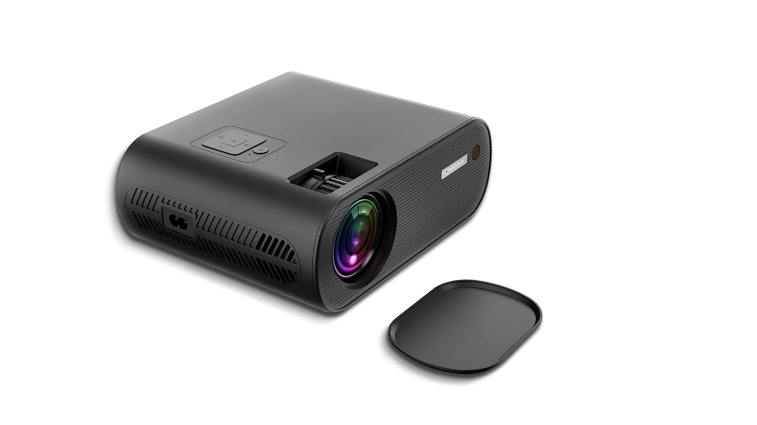 جهاز عرض صغير C10 من شيرلوكس - يدعم 1080P مع مكبر صوت هاي فاي مدمج وموالف ايه تي في، 1280 x 720، أسود - صورة 4