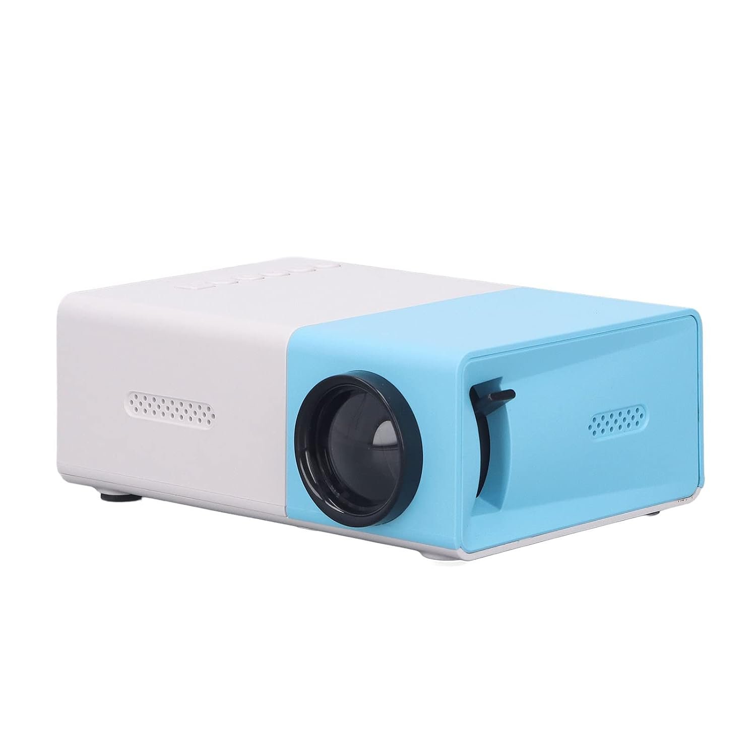 جهاز عرض صغير محمول بدقة 1080 بيكسل للمنزل والحفلات فيديو LED لنظام المسرح المنزلي 20-80 بوصة 1920×1080 يدعم HDMI/USB/ايه في/صوت - صورة 7