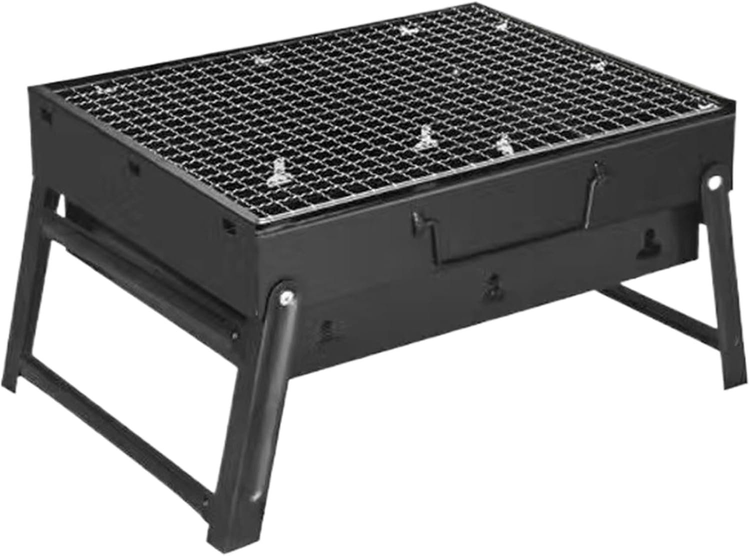 Space Saver - Ultra compact grill for tiny homes, black minimalist look, multi-functional cooking surface, quick heat technology, safe cool-touch exterior, easy to store in... - صورة 2