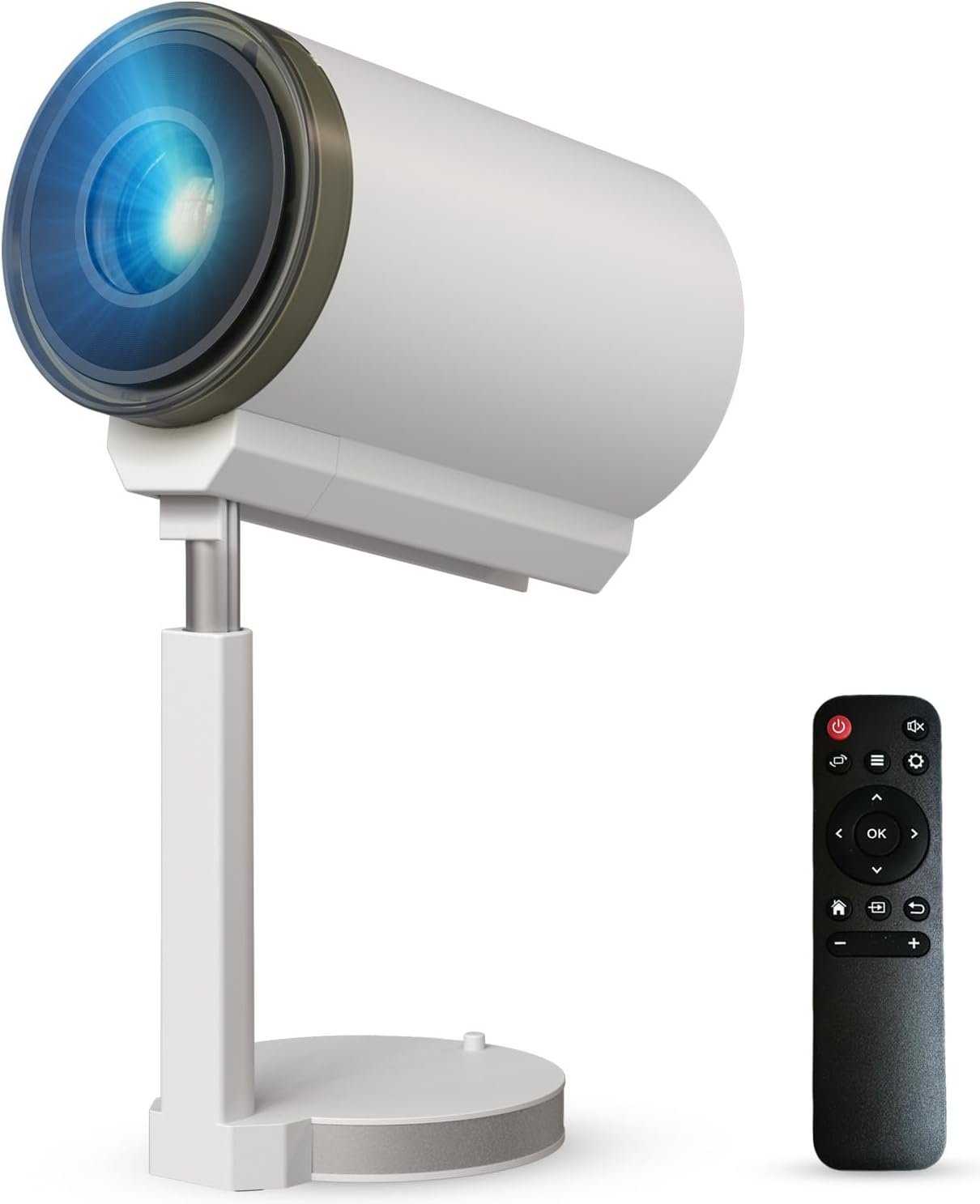 جهاز عرض ال اي دي ذكي بيم 300 مع نظام أندرويد، 4300 لومن (300 ANSI)، دقة FHD 1080P، حتى 200 بوصة، تطبيقات او تي تي، خاصية واي فاي/ايثرنت، انعكاس الشاشة، مكبر صوت 10 وات من... - صورة 10