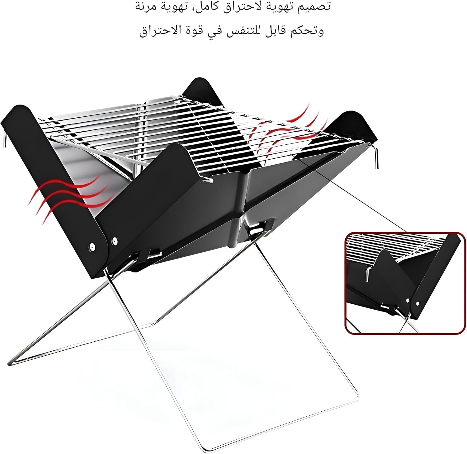 مدخن بنكهة - تجربة تدخين معززة على سطح الطاولة لمحبي الطعام، مثالي لإضافة عمق للسلطات والجبن والكوكتيلات، مثالي لاستضافة الحفلات والمناسبات الخارجية الأنيقة. - صورة 8