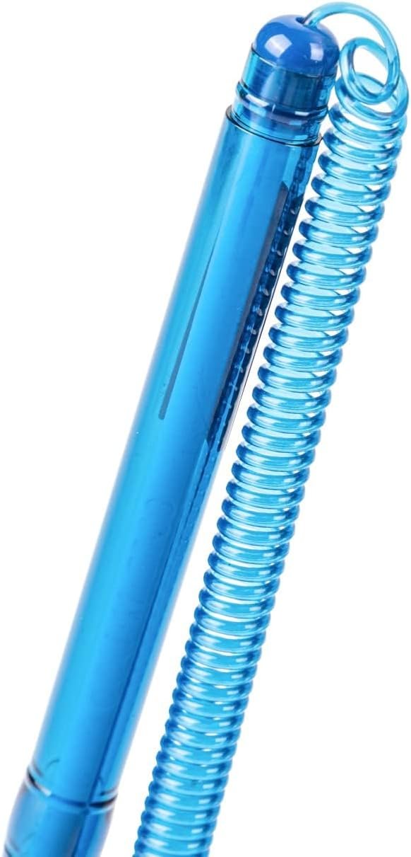 حامل أقلام مكتبي بطرف صغير، EQ50-BL 0.7 ملم، أزرق - صورة 2