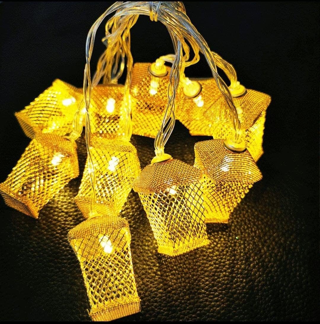 فرع زينة رمضان، حبل بطول 3 متر- بونيون خفيف، ذهبي، ميتر , عدد 1 - صورة 5