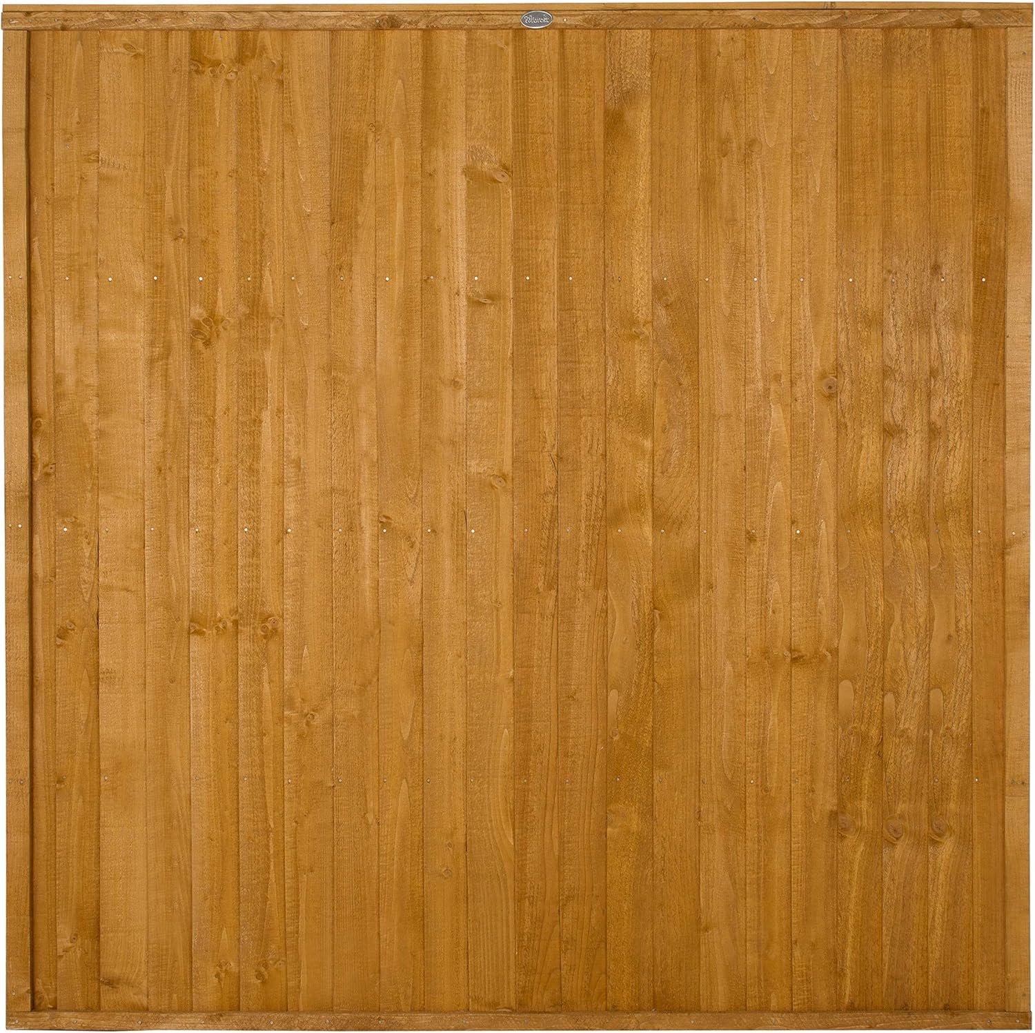 لوح سياج خشبي من جازيل، 183 × 183 سم، سياج معالج بالغمس شديد التحمل لخصوصية الحديقة وتحديد الحدود والامن الخارجي - عبوة من قطعة واحدة - صورة 8