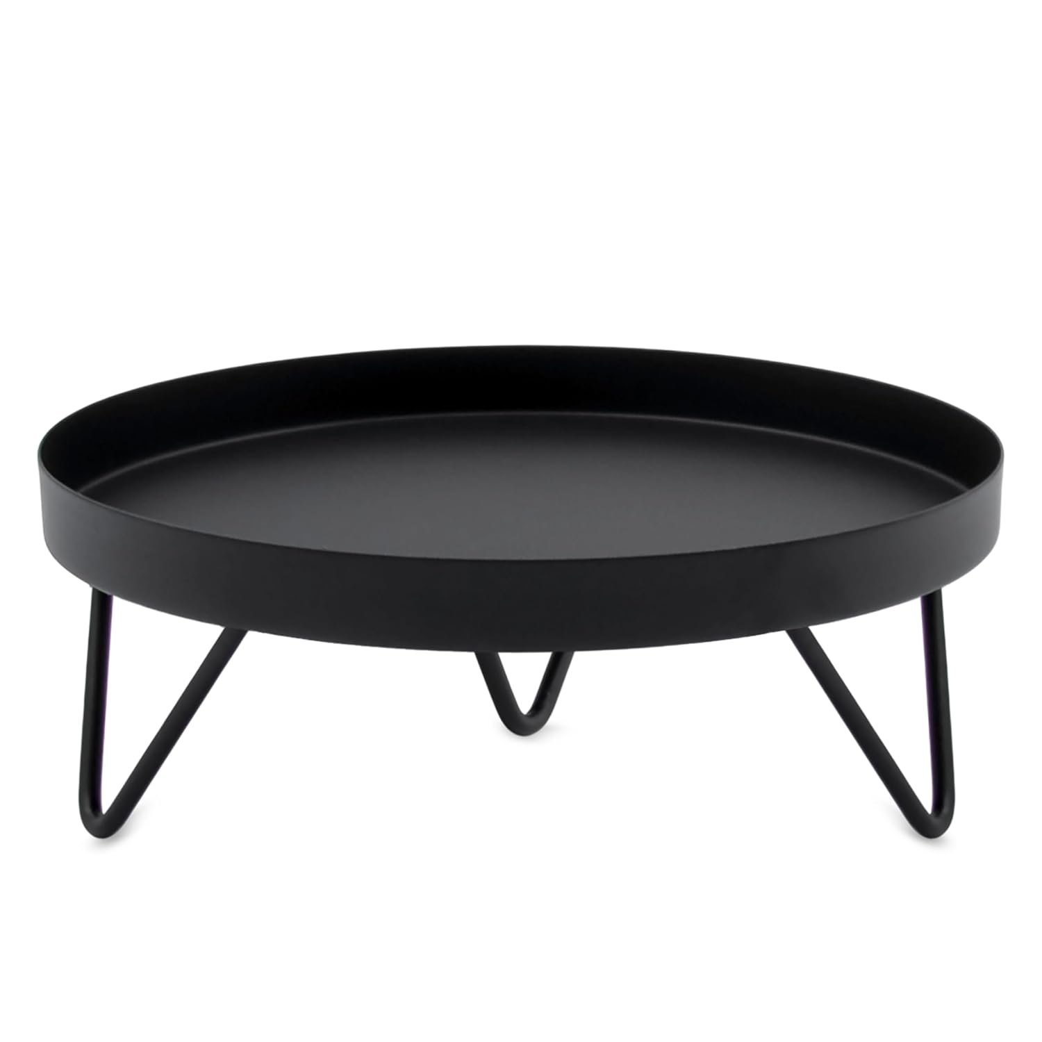 Spetebo Flower Stand Metal Black Round – Diameter 22 cm – Flower Stool Industrial Design for Indoor Use – Plant Stand Flower Plate Plant Pedestal Flower Pot Stand Plants... - صورة 8
