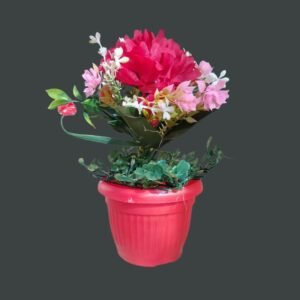 مزهرية زرع صغيرة دائرية