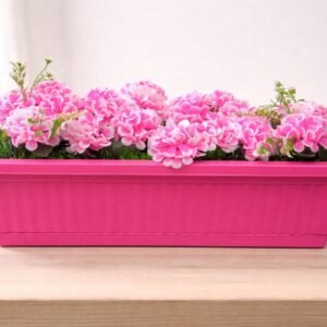 حوض زهور كبير بينك