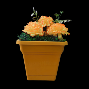 بوت زهور مربع اصفر